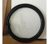 HEFJIAYCIQ Fenêtre Pivotante Avec Poignée Métallique, Ventilation Pour Grenier, Cuisine, Garage En Remplacement, Cadre En Alliage D'aluminium Fenêtre Ronde À Rotation À 360,Black 3,90cm/35.3in