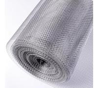 HEFJIAYCIQ Maille D'acier Inoxydable, Maille De 20 Mailles Pour Fenêtre, Moustiquaire Anti-Insectes, Stop Rat, Prévention Des Parasites Acier Inox Trou Feuille De Filtre,Argent,0.9x5m(35x196inch)
