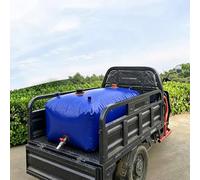 HEFJIAYCIQ Réservoir d'eau Souple, Conteneur De Stockage d'eau De Pluie Portable Et Pliable, De Couleur Bleue, pour Camping-Car, Benne De Camion, Résistance À La Sécheresse,Bleu,50L/0.6x0.3x0.3m