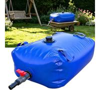 HEFJIAYCIQ Réservoirs d'eau Souples, Réservoirs d'eau Pliables Et Portables, Distributeur d'eau pour Les Situations d'urgence, Le Camping Et Les Voyages en Camping-Car,Bleu,3640L/2.8x2x0.65m