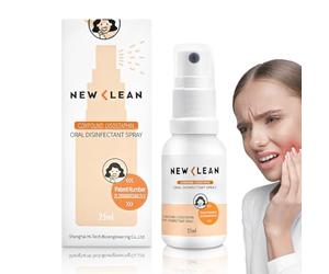Hefo Spray buccal pour la gorge - Soin des muqueuses buccales avec enzymes | Spray apaisant pour maladies inflammatoires, aphthes, bulles de langue, petites plaies, piercings oraux sans alcool, portable