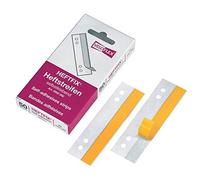 HEFTFIX® Lot de 100 bandes de reliure Transparent 10,5 cm