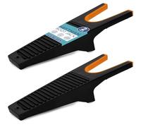 HEFTMAN Tire Bottes - Lot de 2 | Tire Botte en Plastique Robuste, Extracteur de Bottes en Caoutchouc et Chaussures, Enleve Botte, Boot Jack, Taille Unique