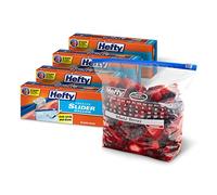 Hefty Slider Lot de 4 sacs calendrier de congélation - Taille gallon - 100 sacs au total