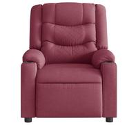 HEFZGDB Fauteuil de relaxation en tissu bordeaux pour salon, coiffeuse, tabouret, coiffeuse pour salle de séjour, bureau, chambre à coucher