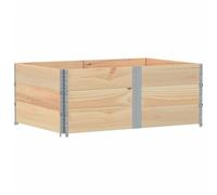 HEFZGDB Jardinière - 150 x 100 cm - En bois massif de pin - Pot de fleurs d'intérieur - Pour terrasse, cour, jardin, parc
