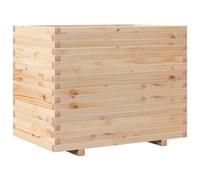 HEFZGDB Jardinière - 90 x 60 x 72 cm - En bois massif de pin - Grand pot de culture - Pour l'intérieur - Pour balcon, parc, jardin, terrasse