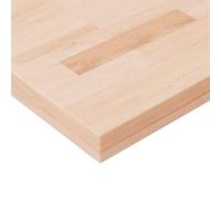 HEFZGDB Plateau de table carré 40 x 40 x 4 cm en bois de chêne non traité Table de cuisine Plan de travail de bureau Table à manger pour cuisine, salle d'étude, bureau, salle de conférence