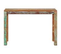 HEFZGDB Table console 110 x 35 x 76 cm en bois vieilli massif pour salon, table basse, petite table basse pour balcon, chambre à coucher, salon, bureau