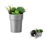 HeFZiYMOZaDP Coffre Fort en Forme De Pot De Fleur avec Plantes, Coffre-Fort Caché, Clé pour Cacher l'argent Et Les Objets, Coffre-Fort Secret pour Extérieur, Jardin, Bureau