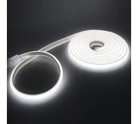 HEGEHE Lumière au néon LED COB, Ruban Led Flexible Néon Bande Led 230V IP65 Etanche Bande Lumineuse Super Lumineux 288 LEDS/M pour Intérieur/Extérieur (Blanc, 20M)