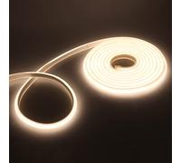 HEGEHE Lumière au néon LED COB, Ruban Led Flexible Néon Bande Led 230V IP65 Etanche Bande Lumineuse Super Lumineux 288 LEDS/M pour Intérieur/Extérieur (Blanc naturel, 2M)