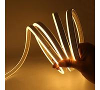 HEGEHE Ruban LED Néon, 230V 120 LEDs/M Silicone IP65 Etanche Découpable Flexible Néon Lumière pour Chambre, Armoire,Maison,Cuisine, Décoration (Blanc chaud, 10M)