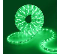 HEGEHE Tube lumineux à LED Extérieur, 36leds/m Tubes Lumineux Etanche IP65 Guirlande LED Tuyau Bande lumineuse pour jardin,fête,Noël,Clôture,Cour,Décoration éclairage (Vert, 7M)