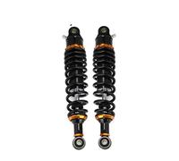 Hegeiisy 320mm 12.6 Pouce 7mm Printemps Universel Moto Air Amortisseur Arrière Suspension ATV Quad Scooter Dirt Bike Pour CBR600 400 500 YZF XC EXC XCF Noire Or