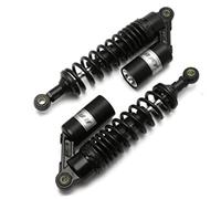 Hegeiisy 340mm 13.38 pouce 7mm printemps Vélo universel de saleté de scooter de quadruple de suspension arrière d'amortisseur de moto de moto pour 50cc 75cc 90cc 125cc 150cc 250cc 300cc Noir