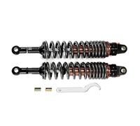 Hegeiisy 360mm 14.17 Pouce 8mm Ressort Universel Moto Air Amortisseur Arrière Suspension ATV Quad Scooter Dirt Bike Pour YZF-R1 R6 125 XC EXC XCF Titane