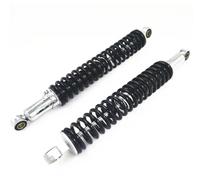 Hegeiisy 400mm 15.75 Pouce 7mm Printemps Universel Moto Air Amortisseur Arrière Suspension ATV Quad Scooter Dirt Bike Pour XJR400 SR400 SR500 GSX400 Noire