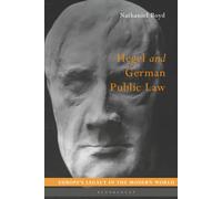 Hegel and German Public Law
