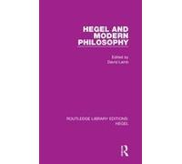 Hegel And Modern Philosophy
