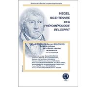 Hegel. Bicentenaire de la Phénoménologie de l'esprit