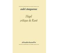 Hegel Critique De Kant
