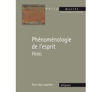 Hegel, Phénoménologie de l'esprit