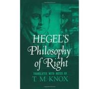 Hegel's Philosophy of Right Georg Wilhelm Friedrich Hegel (Auteur)