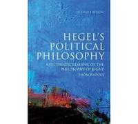 Hegel's Political Philosophy: A Systematic Reading of the Philosophy of Right - [Version Originale] Inconnu (Auteur)