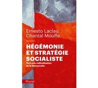 Hégémonie et stratégie socialiste Chantal Mouffe (Auteur)