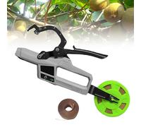 HEGGMKK Attacheuse Électrique pour Plantes, Diamètre De Reliure De 45 Mm, Enrubannage Automatique, 6 000 Opérations De Liage, Charge De Type C (2 H), avec Indicateur De Batterie,A