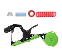 HEGGMKK Machine À Attacher Les Plantes, avec 10 Rouleaux De Ruban Adhésif, Diamètre D'ouverture 45 Mm, Boîte De Bandages 10 Cm, 5 000 Pièces/1 h, Anti-Blocage, Anti-Chute,C