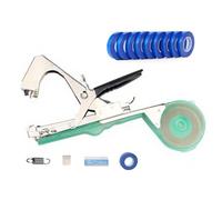 HEGGMKK Machine À Attacher Les Plantes, avec 10 Rouleaux De Ruban Adhésif, Diamètre D'ouverture 45 Mm, Boîte De Bandages 10 Cm, 5 000 Pièces/1 h, Anti-Blocage, Anti-Chute,H