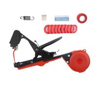 HEGGMKK Machine À Attacher Les Plantes, avec 10 Rouleaux De Ruban Adhésif, Diamètre D'ouverture 45 Mm, Boîte De Bandages 10 Cm, 5 000 Pièces/1 h, Anti-Blocage, Anti-Chute,A