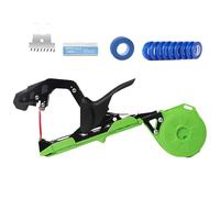 HEGGMKK Machine À Attacher Les Plantes, avec 10 Rouleaux De Ruban Adhésif, Diamètre D'ouverture 45 Mm, Boîte De Bandages 10 Cm, 5 000 Pièces/1 h, Anti-Blocage, Anti-Chute,D