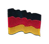 hegibaer 30 x 25 mm wehende Drapeau Allemagne Berlin Allemagne Aufnäher aufbügler 1087 Mini