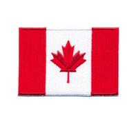 hegibaer Écusson thermocollant ou à coudre - Motif drapeau du Canada - 150 x 90 mm - 0636 XXL