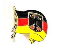 hegibaer Wahende 0233 Pin's en Forme de Drapeau de l'Allemagne Waving Germany