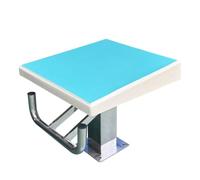 HEHEH Plateforme de plongée Robuste en Acier Inoxydable - Capacité de Charge de 600 LB, Surface antidérapante, for Usage compétitif/récréatif