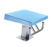 HEHEH Plateforme de plongée Robuste en Acier Inoxydable - Plongeoir antidérapant - for centres Aquatiques et stades(Blue)