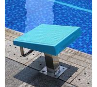 HEHEH Plongeoir Professionnel en Acier Inoxydable 304 avec Surface antidérapante - Plateforme inclinée à 15° - Charge maximale: 272 kg - for la Maison et la compétition