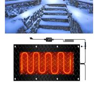 HEHEH Tapis de Fonte de Neige en Caoutchouc antidérapant for Une Utilisation en extérieur(30x90cmx1Pcs)