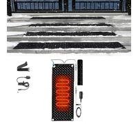 HEHEH Tapis de Fonte de Neige extérieur - Tapis en Caoutchouc antidérapant for allées, escaliers et trottoirs(40x200cmx1Pcs)