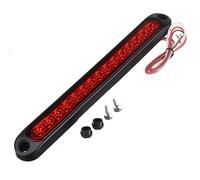HEHEMM Feu Arrière, Universel Feu de Freinage Supplémentaire 15 LED Lumière de Brume Lampe Indicatrice pour Remorque Camion 10-30V (Rouge)
