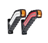 HEHEMM Trailer LED Outline Marker Truck Light 3 Side Marker Lighting Neon Stalk Side Marker Lamp For Trailer 12V-24V