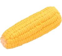 Hehglng Jouet à mâcher interactif en forme de maïs en latex résistant aux morsures pour animaux de compagnie, jouets à mâcher agressifs pour petit/moyen/grand