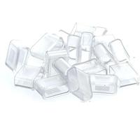 Hehglng Lot de 10 housses de sifflet transparentes pour sifflet de football, entraînement sportif, équipement d'arbitre