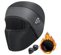 Hehimin Ice Silk Face Protection Cycling Hood | Gorros para El Frio para Hombres | Ski Mask for Men,Balaclavas Face Mask,for Cold Weather Protection (Black)
