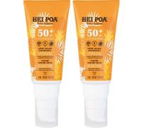 HEI POA® CRÈME SOLAIRE VISAGE SPF50+ Crème Pour La Peau 2x50 ml