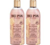 Hei Poa Huile De Douche Trésor Des Polynésies Bain 2x250 ml